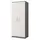 Buy Omega OM-06 Hinged Wardrobe 80cm, Colour: White Matt, Carcass: Grey, Item Width: 80 from Furnituretta