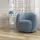 Buy Clay Bluebell Sherpa Tub Chair from Furnituretta