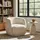 Buy Clay Cotton Sherpa Tub Chair from Furnituretta