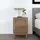 Buy Bordeaux Bedside Cabinet with Oak Frame and Rattan Fronts from Furnituretta