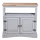 Buy Corona Grey TV Cabinet Straight with Two Storage Doors from Furnituretta