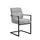 Buy The Cleaver Dining Chair with Arms in Smoked Pearl Fabric, Colour: Smoked Pearl from Furnituretta