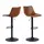 Buy I_Oregon Bar Stool in Brown from Furnituretta