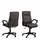 Buy Brad Swivel Desk Chair with Armrest in Black from Furnituretta
