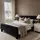 Buy Leonnie Black Double Upholstered Bed Frame (4ft6), Colour: Black, Bed Size: Double (4ft6) from Furnituretta