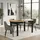 Buy Wigton Black & Oak Round Extending Dining Table, Colour: Black / Oak from Furnituretta