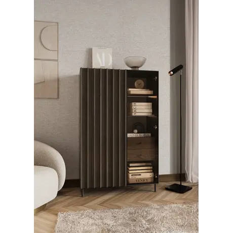 Buy Piemonte PE-06 Display Cabinet 92cm, 4 from Furnituretta