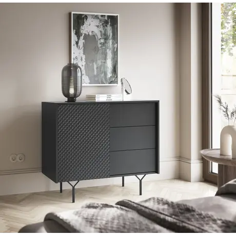 Buy Raven Sideboard Cabinet 97cm, 5 from Furnituretta