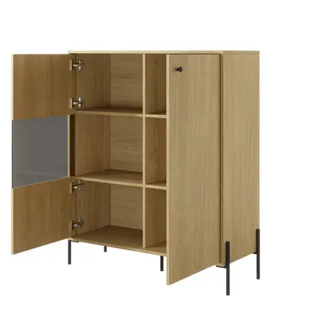 Buy Scandi Display Cabinet 107cm, 2 from Furnituretta