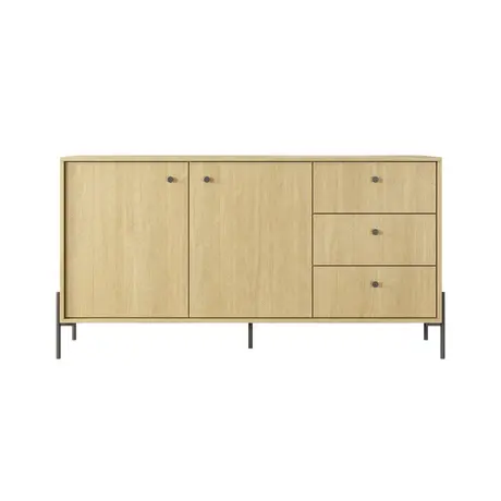 Buy Scandi Sideboard Cabinet 157cm [Drawers], 3 from Furnituretta