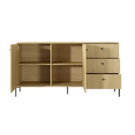 Buy Scandi Sideboard Cabinet 157cm [Drawers], 4 from Furnituretta