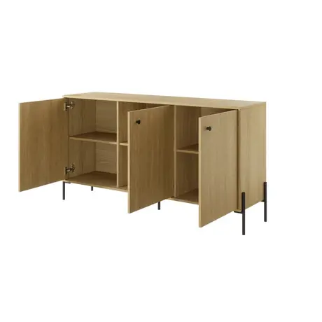 Buy Scandi Sideboard Cabinet 157cm, 2 from Furnituretta