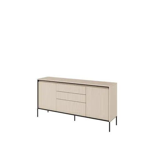 Buy Trend TR-01 Sideboard Cabinet 166cm, Colour: Black Matt, Item Width: 166, 8 from Furnituretta