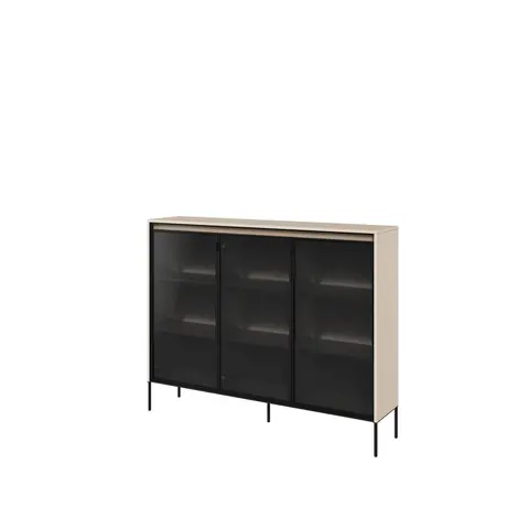 Buy Trend TR-08 Display Cabinet 150cm, Colour: Beige, Item Width: 150 from Furnituretta