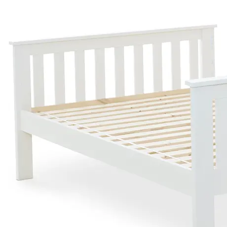 Buy Oslo White Quadruple Bunk Bed – Small Double 4ft Bunk for Four Sleepers, 11 from Furnituretta