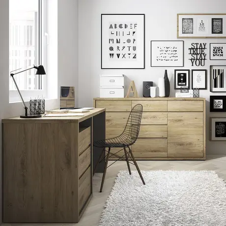 Buy Shetland 3-Drawer Desk for Every Home Office Need, 4 from Furnituretta