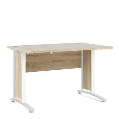 Buy Prima Desk 120cm: Chic Oak Design for Any Space from Furnituretta