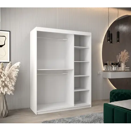 Buy Boliwia Sliding Door Wardrobe 150cm, Colour: Oak Artisan, Item Width: 150, 8 from Furnituretta