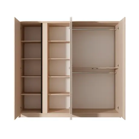 Buy Dast Hinged Door Wardrobe 223cm, 4 from Furnituretta