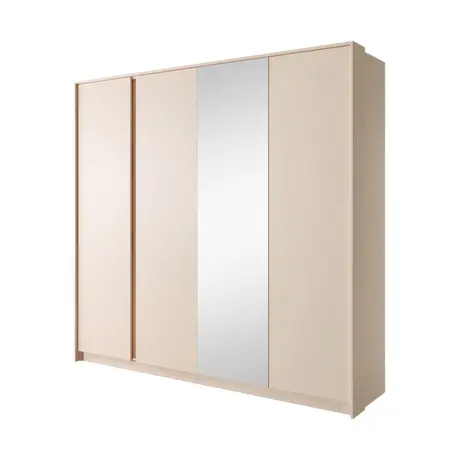 Buy Dast Hinged Door Wardrobe 223cm from Furnituretta