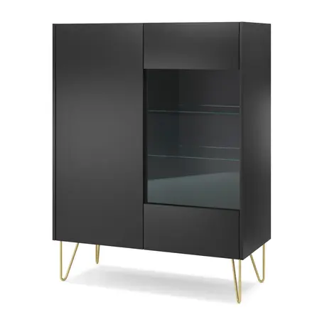 Buy Harmony Display Cabinet 97cm, 3 from Furnituretta