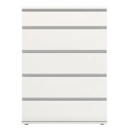 Buy Nova Chest of Drawers: Elegant White Storage Solution, 3 from Furnituretta