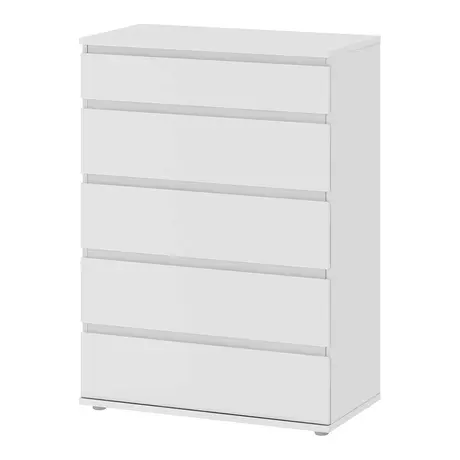 Buy Nova Chest of Drawers: Elegant White Storage Solution, 4 from Furnituretta