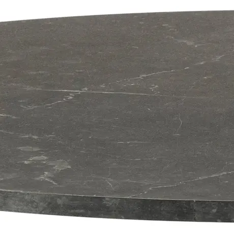 Buy Matt Black Base Ibiza Round Dining Table: Sleek Design, 4 from Furnituretta