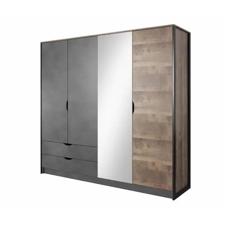 Buy Arden Hinged Door Wardrobe 220cm from Furnituretta