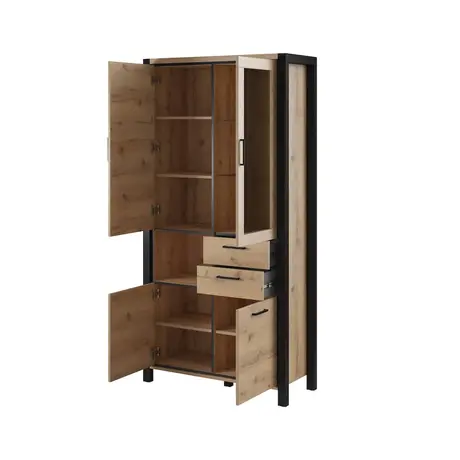 Buy Aktiv-13 Display Cabinet: Modern Showcase Storage, 2 from Furnituretta