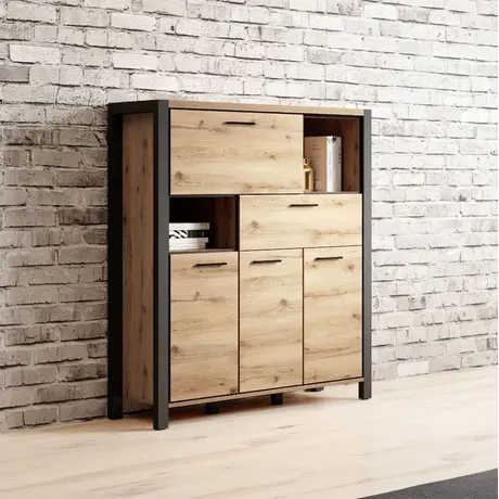 Buy Aktiv 46 Highboard Cabinet 120cm, 4 from Furnituretta
