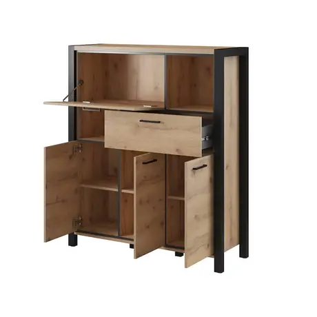 Buy Aktiv 46 Highboard Cabinet 120cm, 2 from Furnituretta