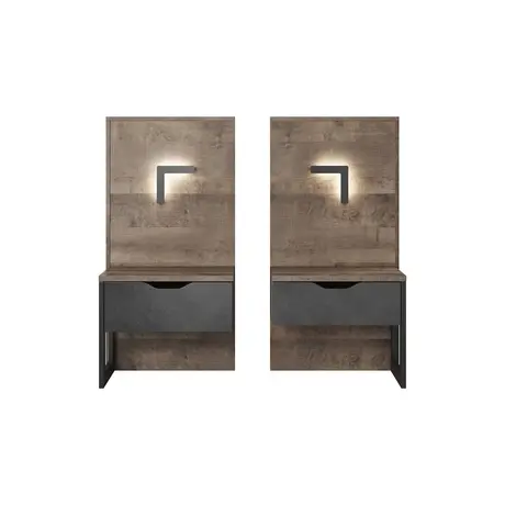 Buy Arden Bedside Tables, 3 from Furnituretta