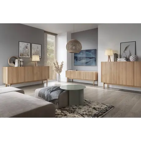 Buy Boho Sideboard Cabinet 144cm, 4 from Furnituretta