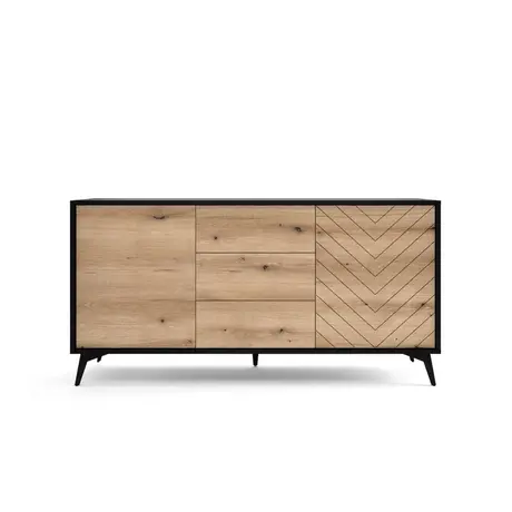 Buy Diamond Large Sideboard Cabinet 154cm [Drawers], 2 from Furnituretta