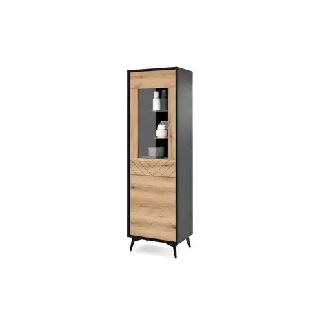 Buy Diamond Tall Display Cabinet 54cm, 3 from Furnituretta