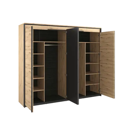 Buy Quant QS-05 Hinged Wardrobe 250cm, 2 from Furnituretta