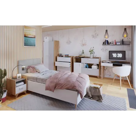 Buy Mood MD-01 Hinged Wardrobe 85cm, 5 from Furnituretta