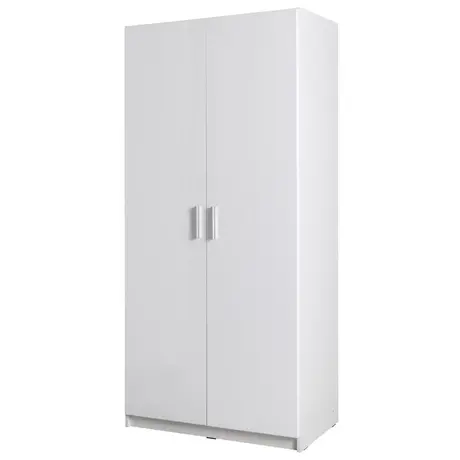 Buy Snow 02 Hinged Door Wardrobe 92cm from Furnituretta