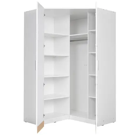 Buy Snow 06 Corner Wardrobe 117cm, 2 from Furnituretta
