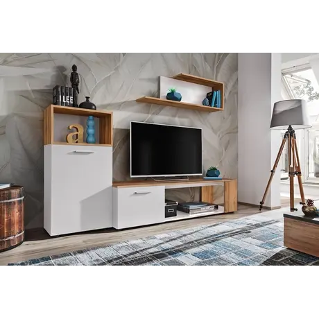 Buy Maze I TV Entertainment Unit, Colour: White, Item Width: 200 from Furnituretta