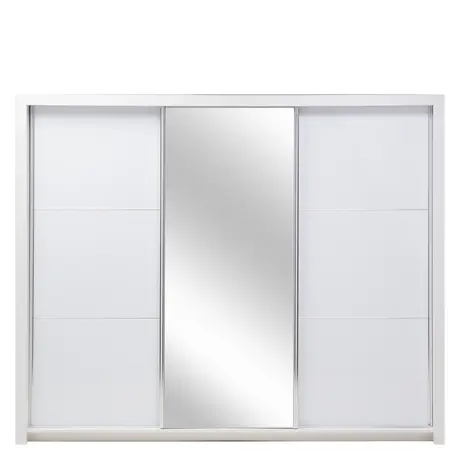 Buy Siena 12 Sliding Door Wardrobe 258cm with LED, 4 from Furnituretta