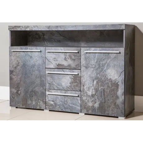 Buy India 26 Sideboard Cabinet, Colour: Schiefer, Item Width: 132, 3 from Furnituretta