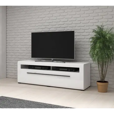 Buy Tulsa 40 TV Cabinet 160cm, Colour: White Gloss, Item Width: 160, 3 from Furnituretta