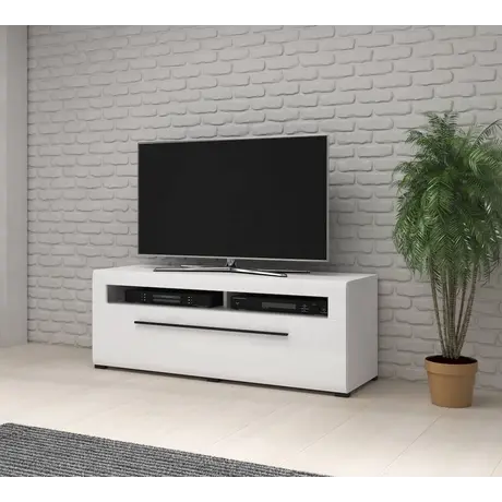 Buy Tulsa 41 TV Cabinet 140cm, Colour: White Gloss, Item Width: 140, 3 from Furnituretta