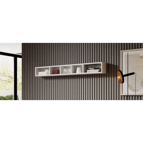 Buy Toledo 02 Wall Shelf, Colour: Oak San Remo, Item Width: 169, 7 from Furnituretta