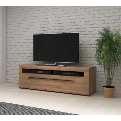 Buy Tulsa 40 TV Cabinet 160cm, Colour: White Gloss, Item Width: 160, 6 from Furnituretta