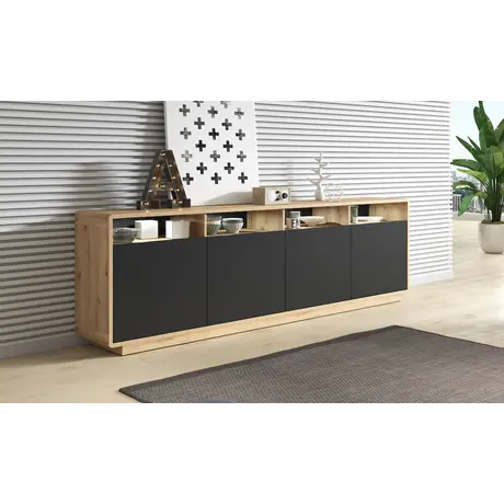 Buy Aston 25 Sideboard Cabinet, 3 from Furnituretta