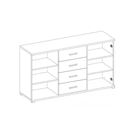 Buy Bari Sideboard Cabinet, 2 from Furnituretta