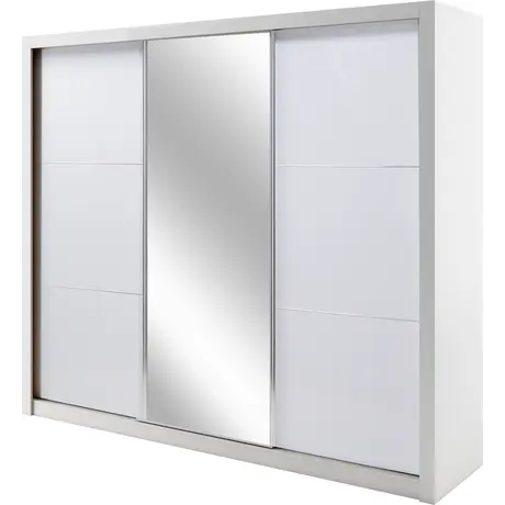 Buy Siena 12 Sliding Door Wardrobe 258cm with LED from Furnituretta